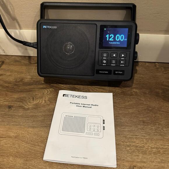 TR640 Internet Radio For Home,Wi-Fi/Bluetooth Connection With Sleep Timer/Alarm - Picture 1 of 3